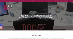 Desktop Screenshot of docteurordinateur.net